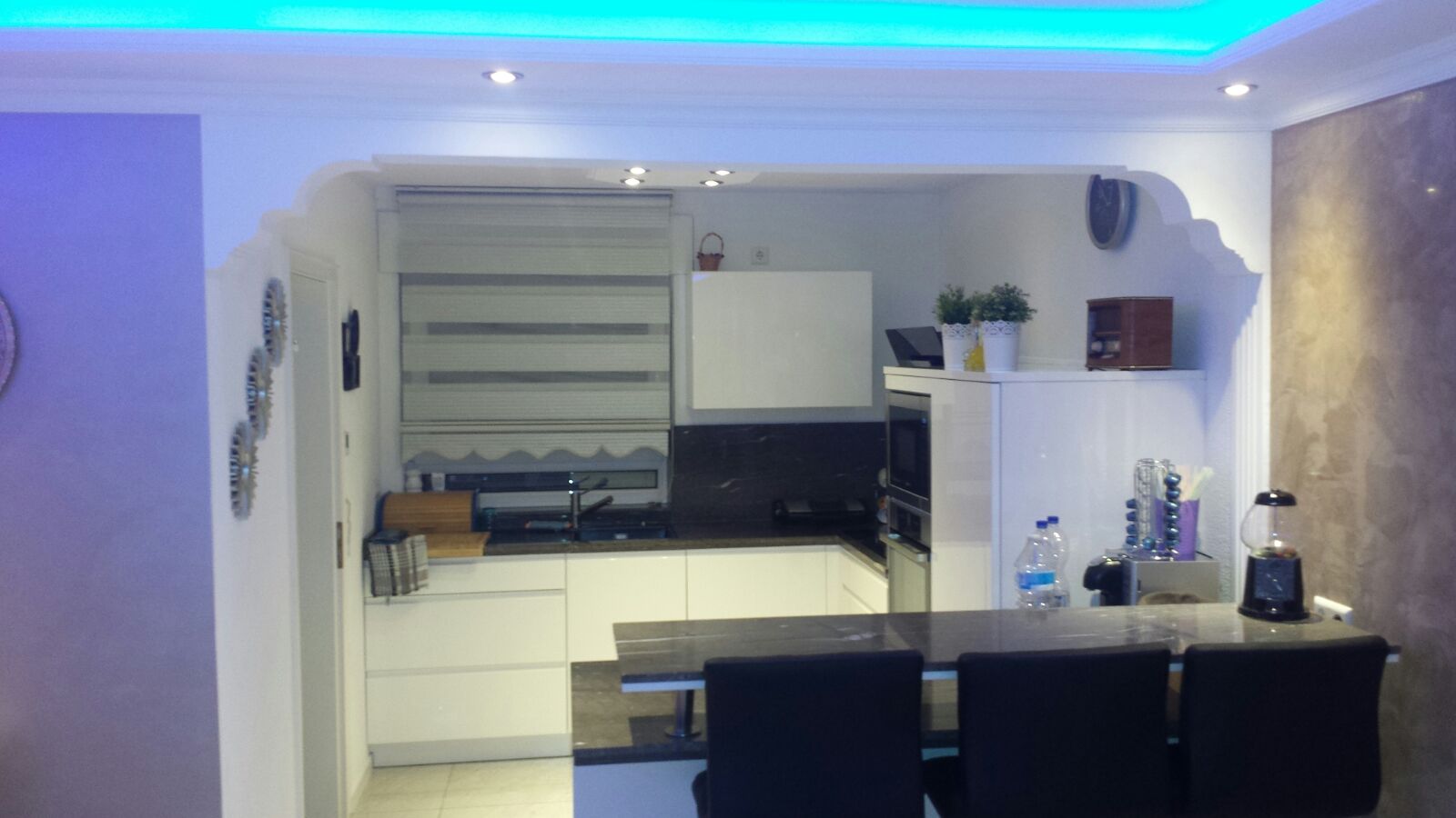 1 meter indirekte beleuchtung led lichtprofile wand & decken ...