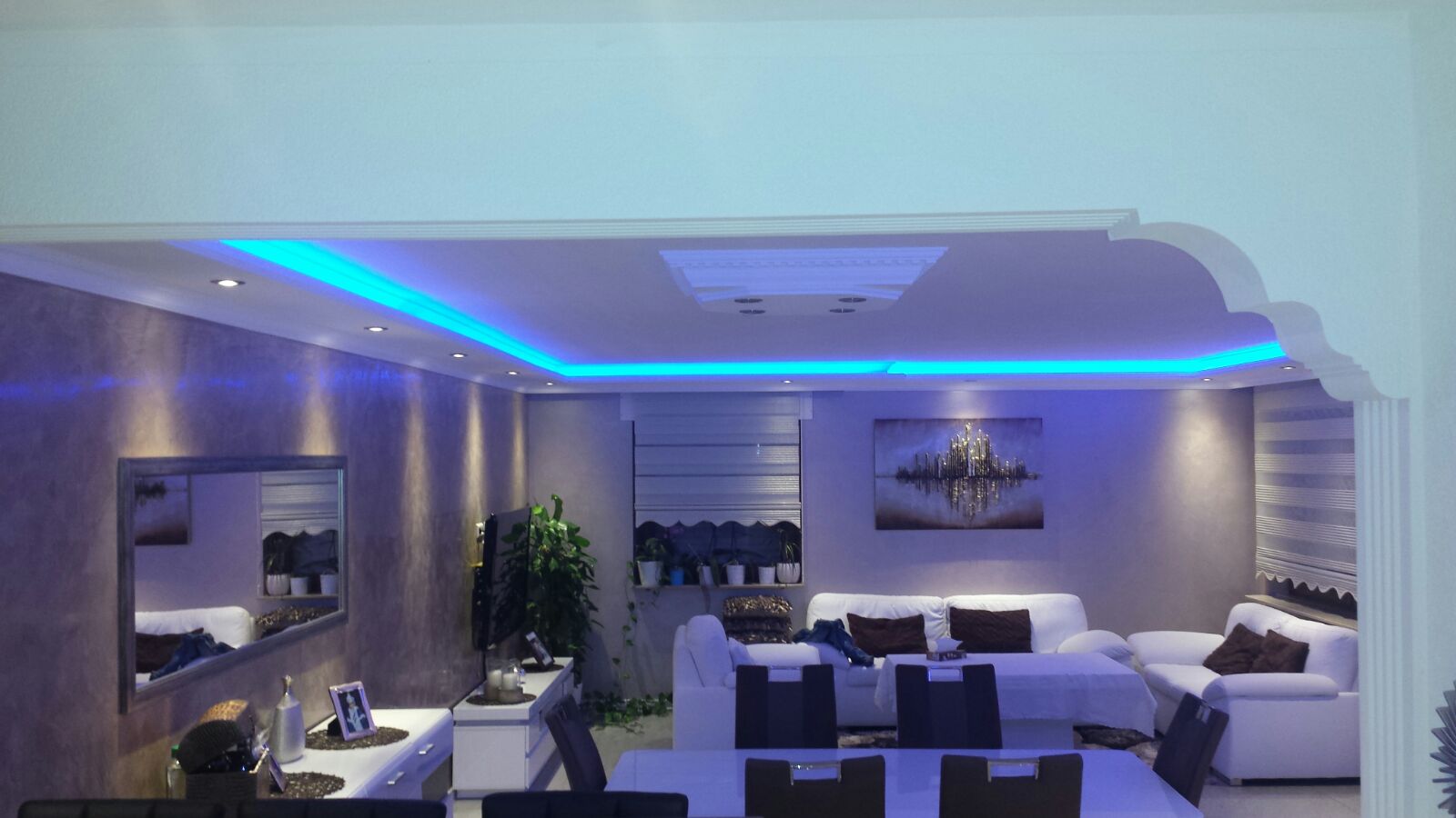 Indirekte beleuchtung led lichtprofile wand & decken beleuchtung 1 ...