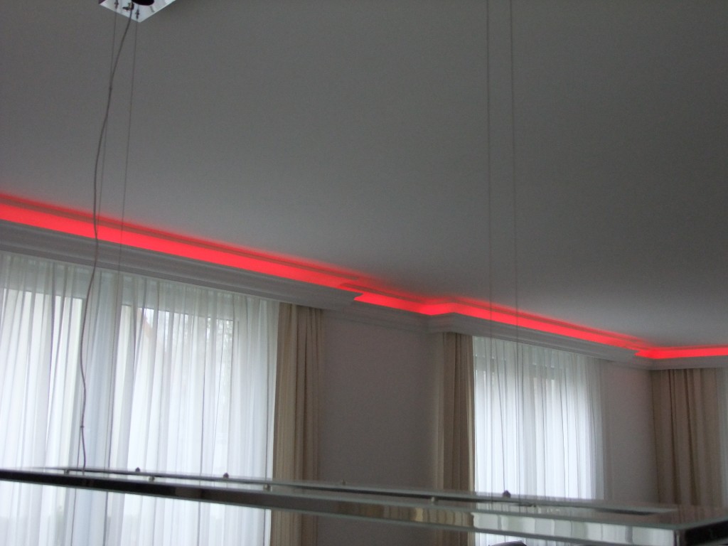 Indirekte beleuchtung led lichtprofile wand & decken beleuchtung 1 ...
