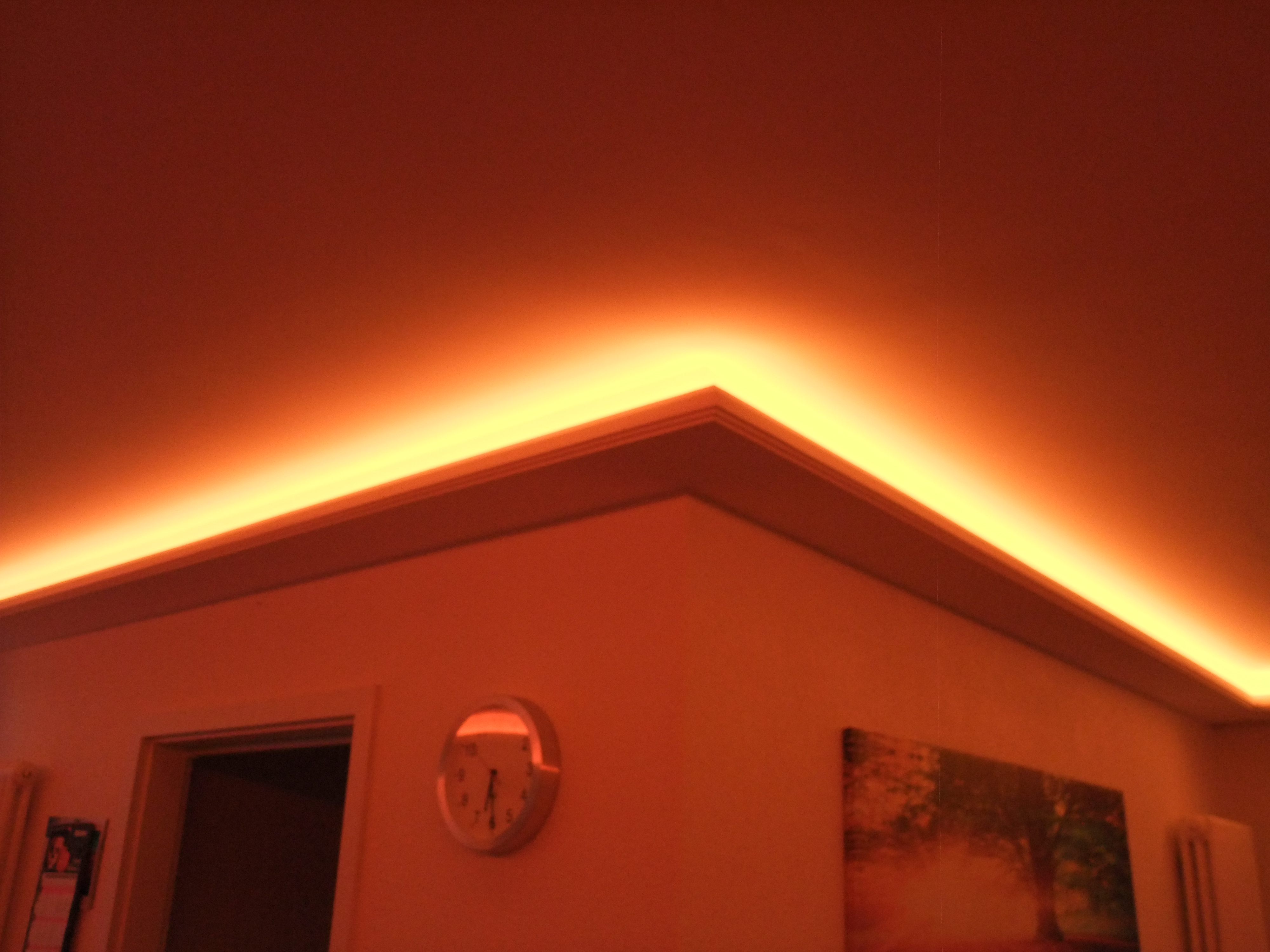 Indirekte beleuchtung led lichtprofile wand & decken beleuchtung 1 ...